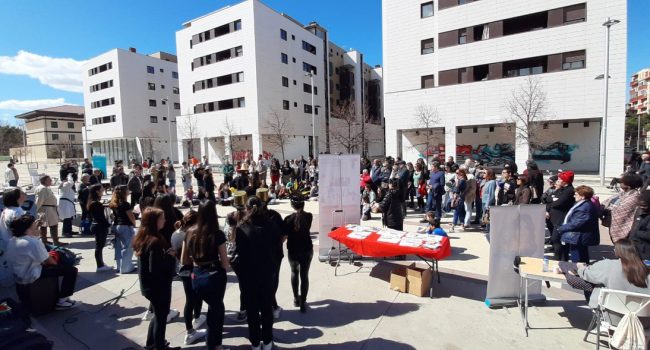 Acto celebrado el pasado año en el que se presentaron los proyectos de los Presupuestos Participativos de Torrero | Foto: ZeC