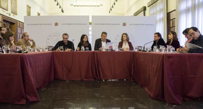 Imagen de archivo de un Consejo de Cultura de Zaragoza.