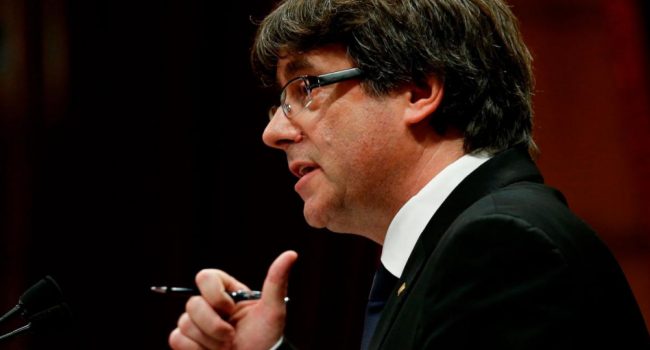 Carles Puigdemont.