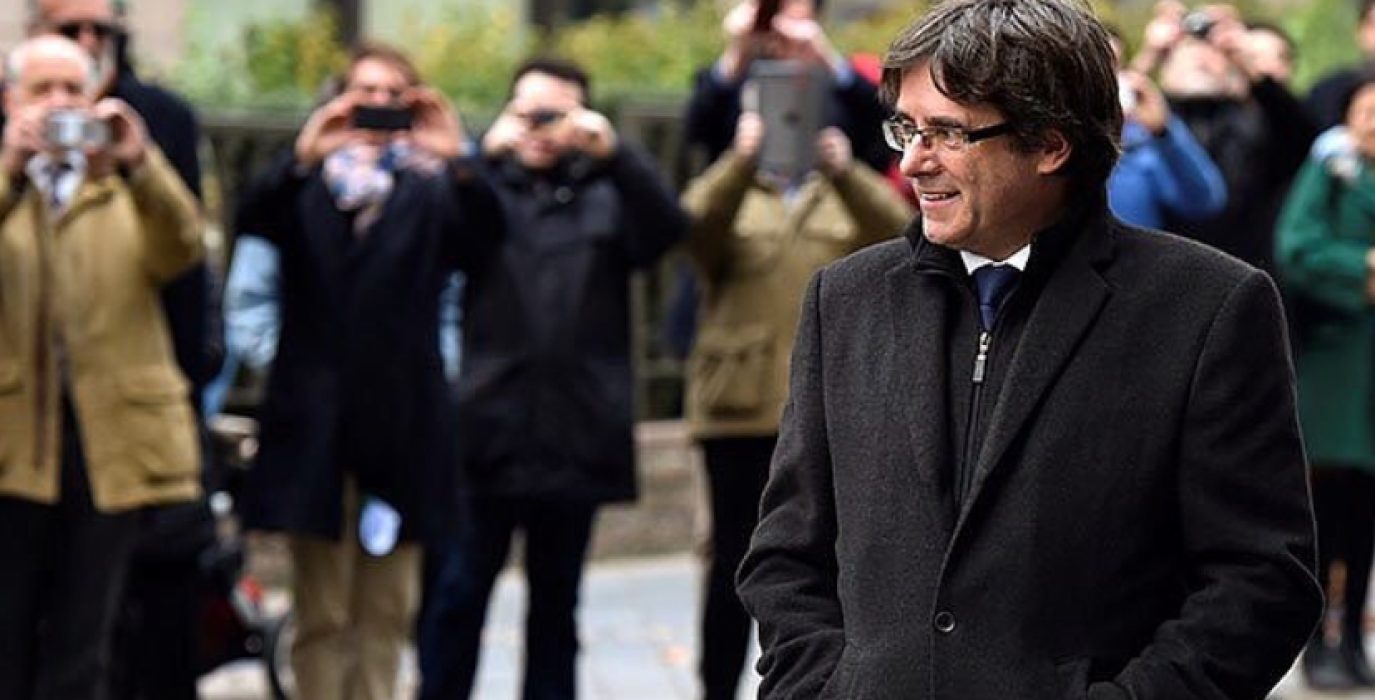 Puigdemont en Bruselas. Foto: CP (Instagram)