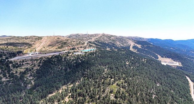 Unos de los ‘puntos’ de observación del eclipse solar para agosto del 2026 seleccionado por la DGA. Camarena de la Sierra – Javalambre | Foto: Turismo de Aragón