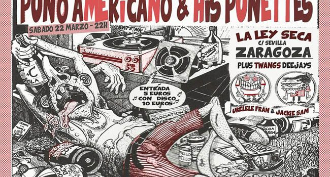 El concierto comenzará a las 22.00 horas en La Ley Seca.