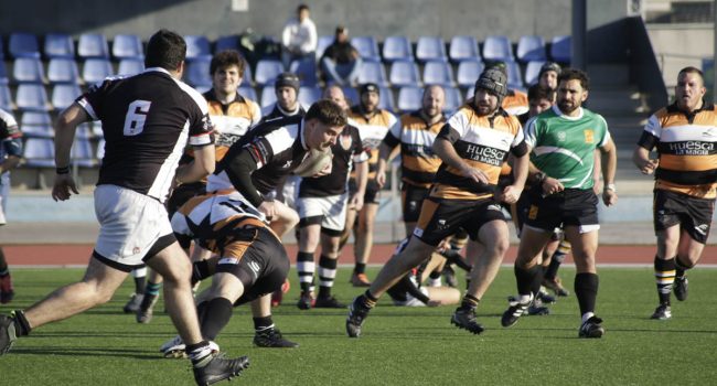 Imagen del partido del sábado | Foto: Quebrantahuesos Rugby