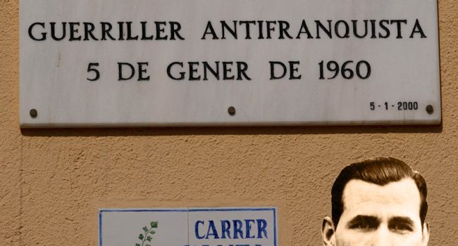 Quico_Sabaté_(Placa_a_Sant_Celoni)