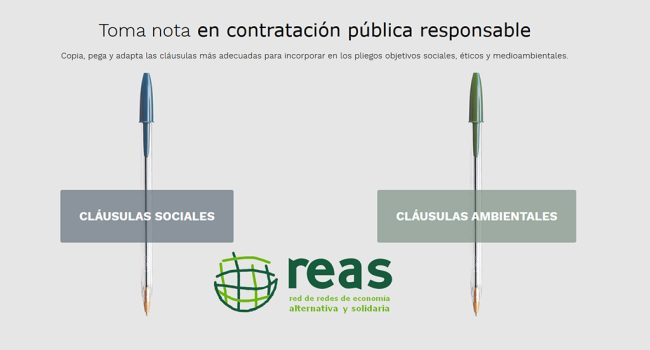 REAS contratación publica