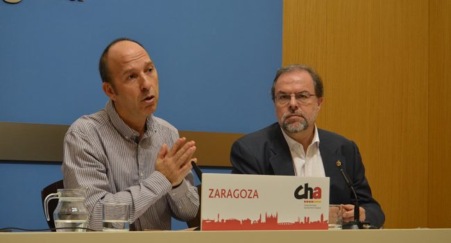 Asensio y Fuster durante la rueda de prensa. Foto: CHA