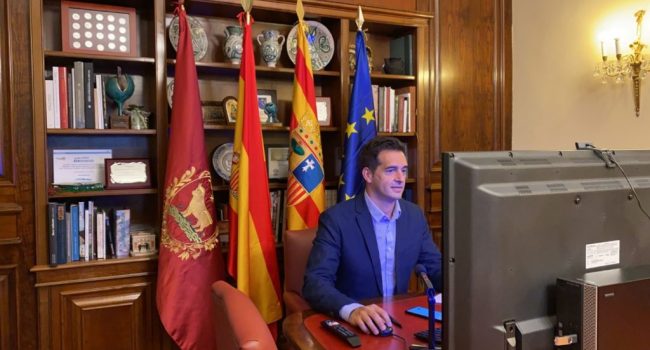 El teniente de alcalde y líder de Ciudadanos en Teruel, Ramón Fuertes. Foto: Ciudadanos Teruel.