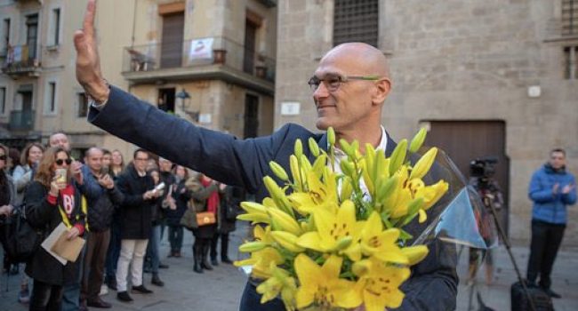 Raül Romeva en una imagen de archivo. Foto: @freeRomeva