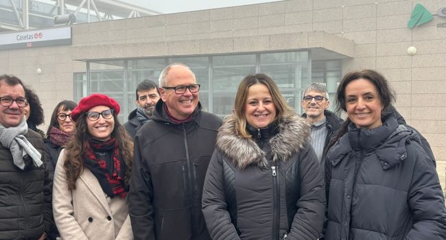 Reclaman “un paso elevado o subterráneo” en la estación de Casetas para garantizar la seguridad Izquierda Unida Aragón Zaragoza en Común