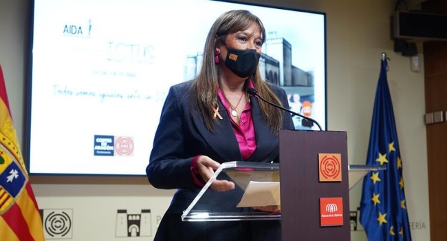 Sira Repollés, consejera de Sanidad. Foto: DGA