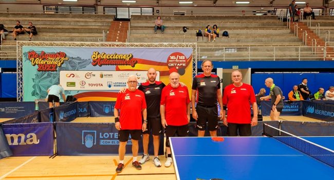 Representación aragonesa en el Campeonato español de Selecciones Territoriales de veteranos