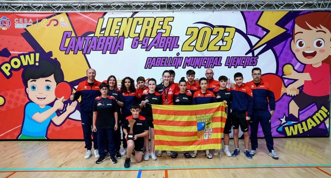 Representación de Aragón en Liencres | Foto: FATM