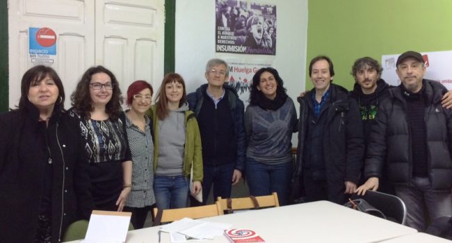 Reunión de la Red de Agua Pública de Aragón. Foto: Ganar Teruel