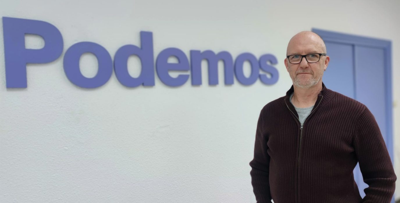 Ricard Mitjana, nuevo coordinador de Podemos en Aragón.