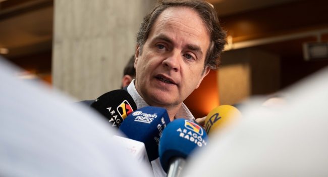 Roberto Bermúdez de Castro Mur, consejero de Hacienda y Administración Pública del Gobierno de Aragón