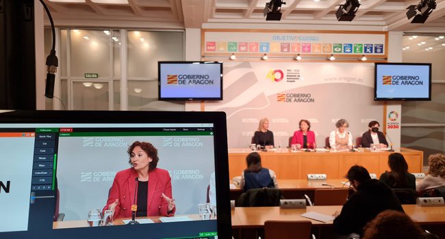 Rueda de prensa de presentación del proceso de escolarización