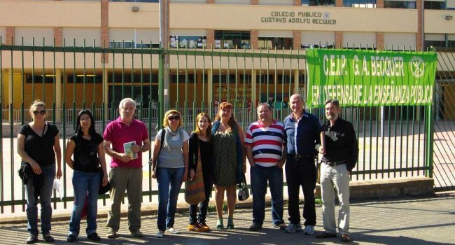 Rueda prensa Plataforma supresión comedor barrios rurales
