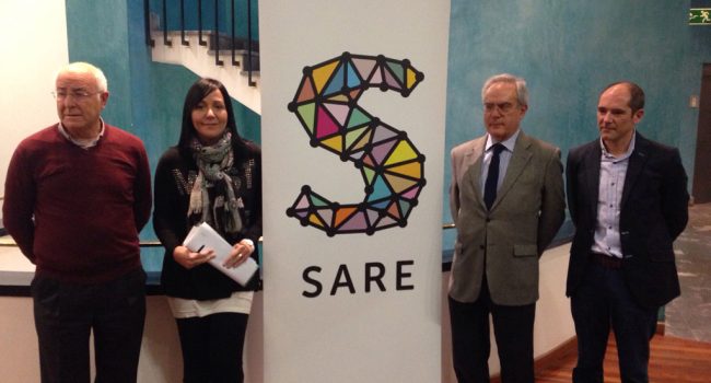 Representantes de Sare durante una rueda de prensa. Foto: Sare