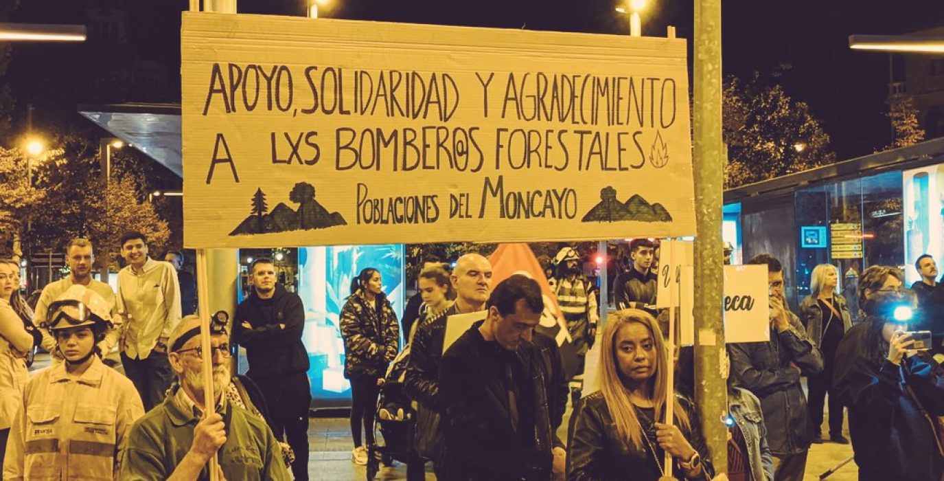 Marcha negra de octubre de 2022 | Foto: Iker G. Izagirre (AraInfo)