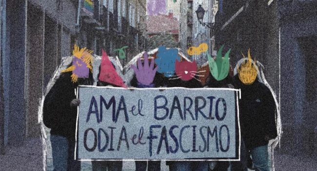 Extracto del cartel de la XXXVI Semana Cultural d'a Madalena, obra de @andre.plube.