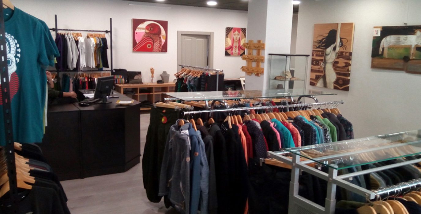 Simbiosis Shop tras la reforma.