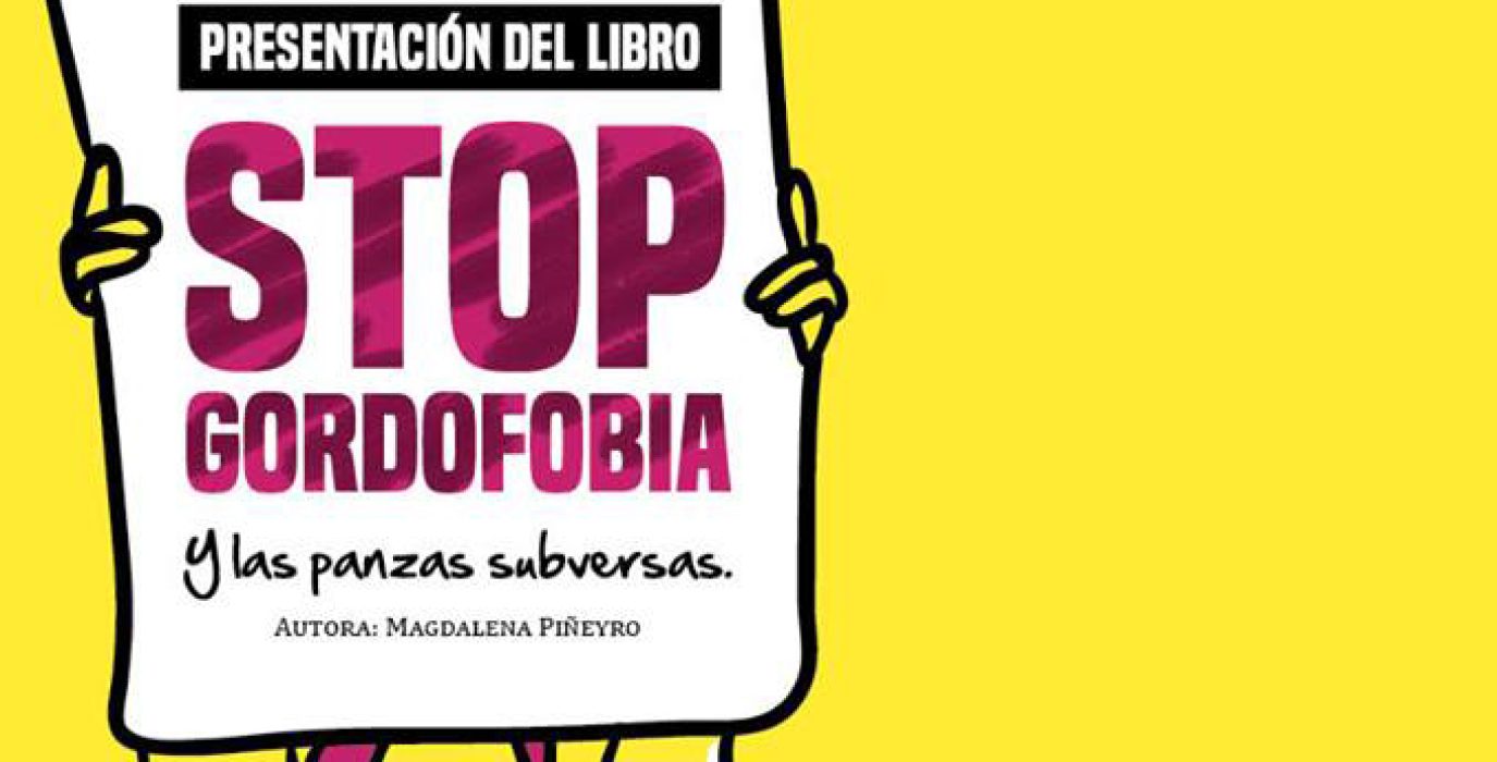 STOP GORDOFOBIA banner