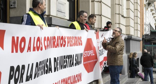 Imagen de archivo de una concentración en Zaragoza | Foto: STOPEL