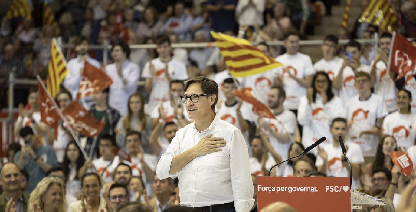 Salvador Illa, candidato del PSC y ganador de las elecciones | Foto: Socialistes PSC