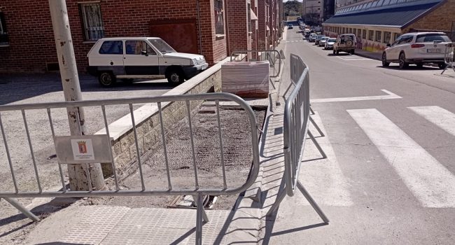Samianigo Sabiñanigo abanza en accesibilidat con a eliminación de barreras arquitectonicas carrera Valle de Oza 2