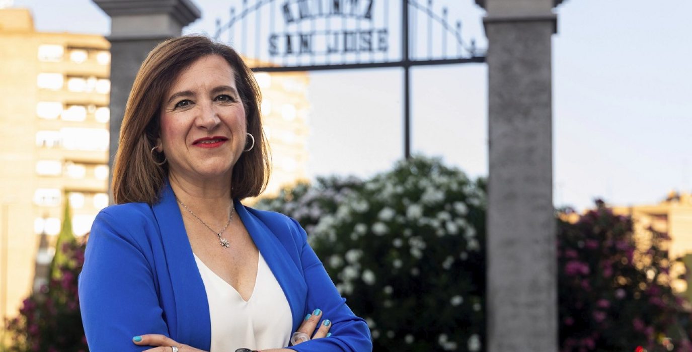 Sara Fernández Escuer, concejala de Cultura, Educación y Turismo del ayuntamiento PP-Vox en la capital del país | Foto: Ayuntamiento de Zaragoza