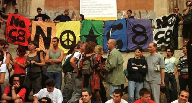 Foto: Colectivo antimilitarista de Zaragoza Mambrú
