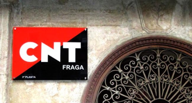 Sede CNT Fraga. Foto: CNT