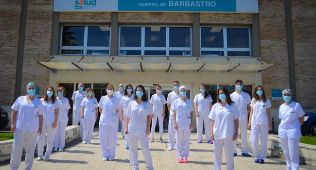 Servicio de Fisioterapia del Hospital de Balbastro. Foto: DGA