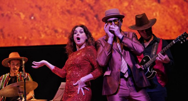 Silvia Marsó y Danny del Toro en 'Blues & Roots'.