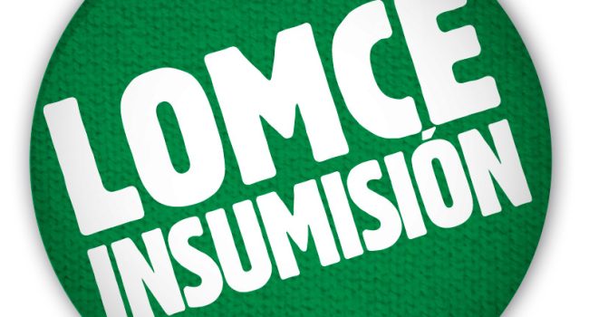 Símbolo de la campaña de insumisión a la LOMCE.