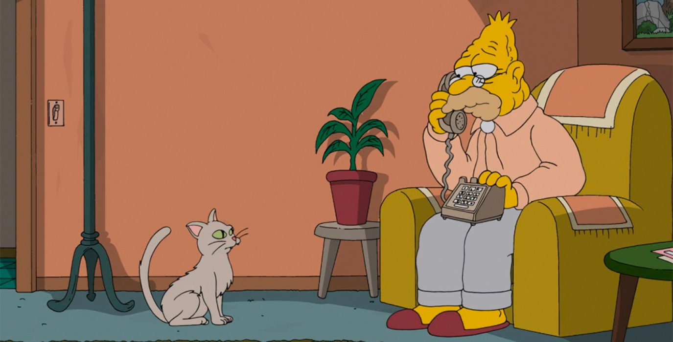Abraham, el abuelo de los Simpson