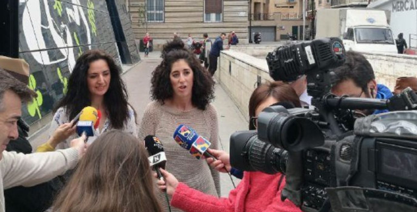 Marta Abengoechea y Elena García.