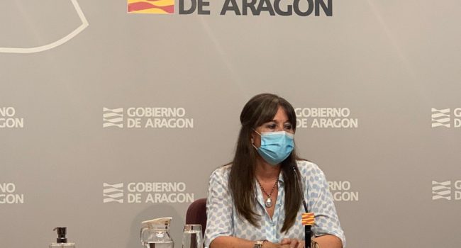 La consejera de Sanidad, Sira Repollés. Foto: DGA