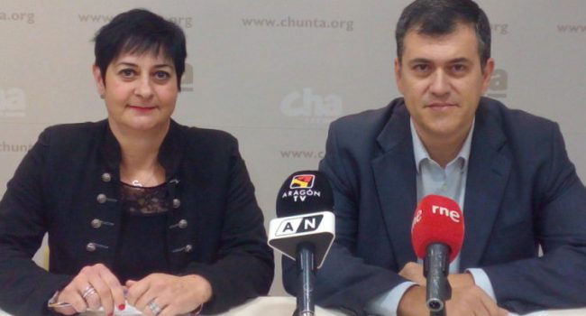 Sonia Alastruey y Joaquín Palacín. Foto: CHA
