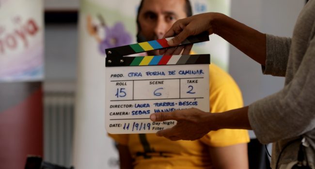 Storyboard de 'Otra forma de caminar'.