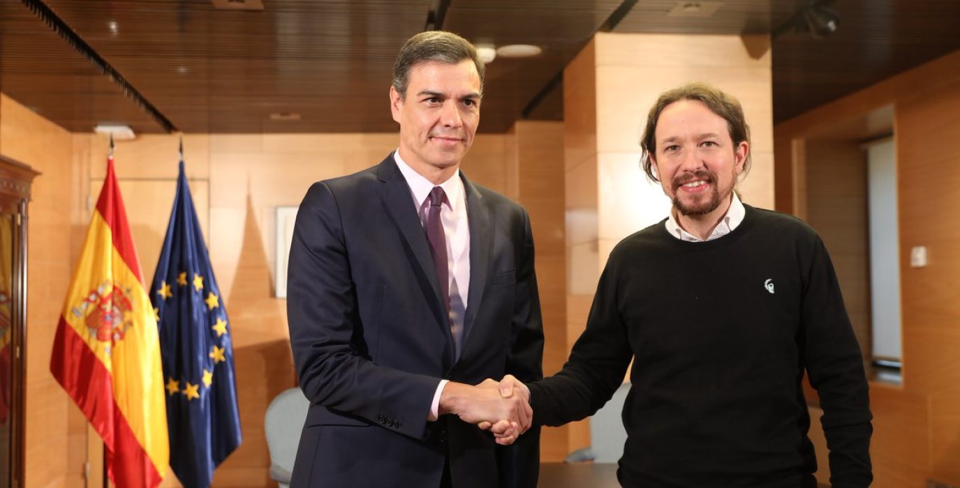 Pedro Sánchez y Pablo Iglesias