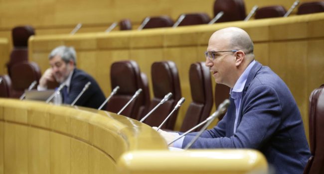 El senado de Teruel Existe, Joaquín Egea.