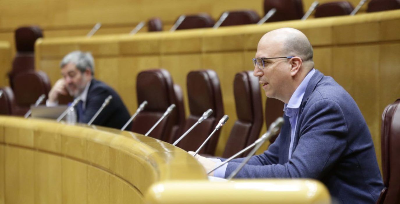El senado de Teruel Existe, Joaquín Egea.
