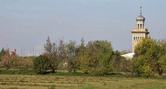 Torre Virreina. Foto: Plataforma por la Huerta zaragozana