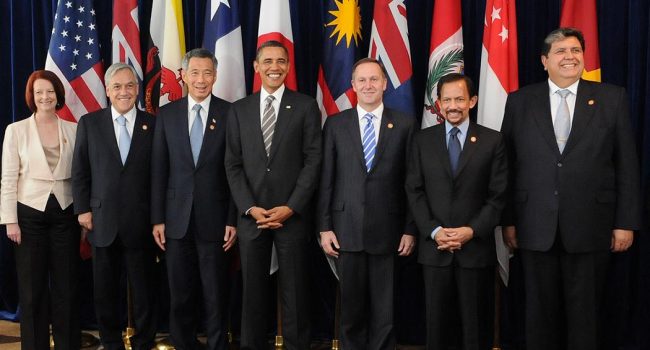 TPP Acuerdo TransPacifico Libre Comercio
