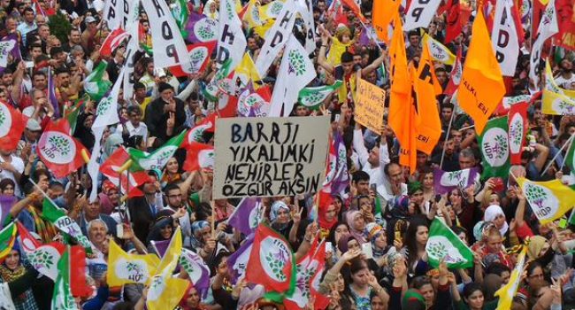 TURQUIA Mitin del HDP foto @HDPgenelmerkezi