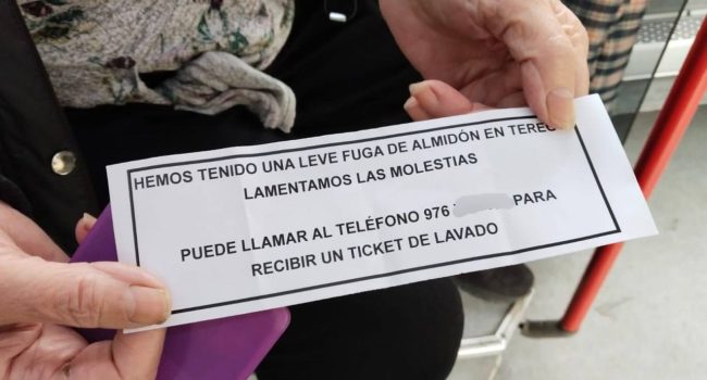 Comunicación enviada por la empresa Tereos al vecindario del Picarral.