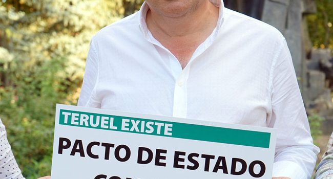 Tomás Guitarte, candidato de Teruel Existe.