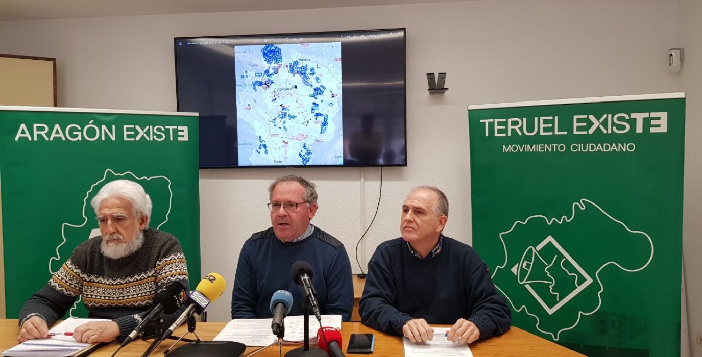 Rueba de prensa de teruel existe sobre proyectos de renovables