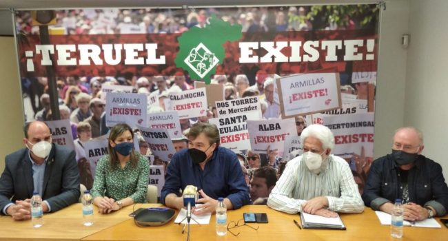 Teruel Exite se presentará a Cortes de Aragón y ayuntamientos del sur